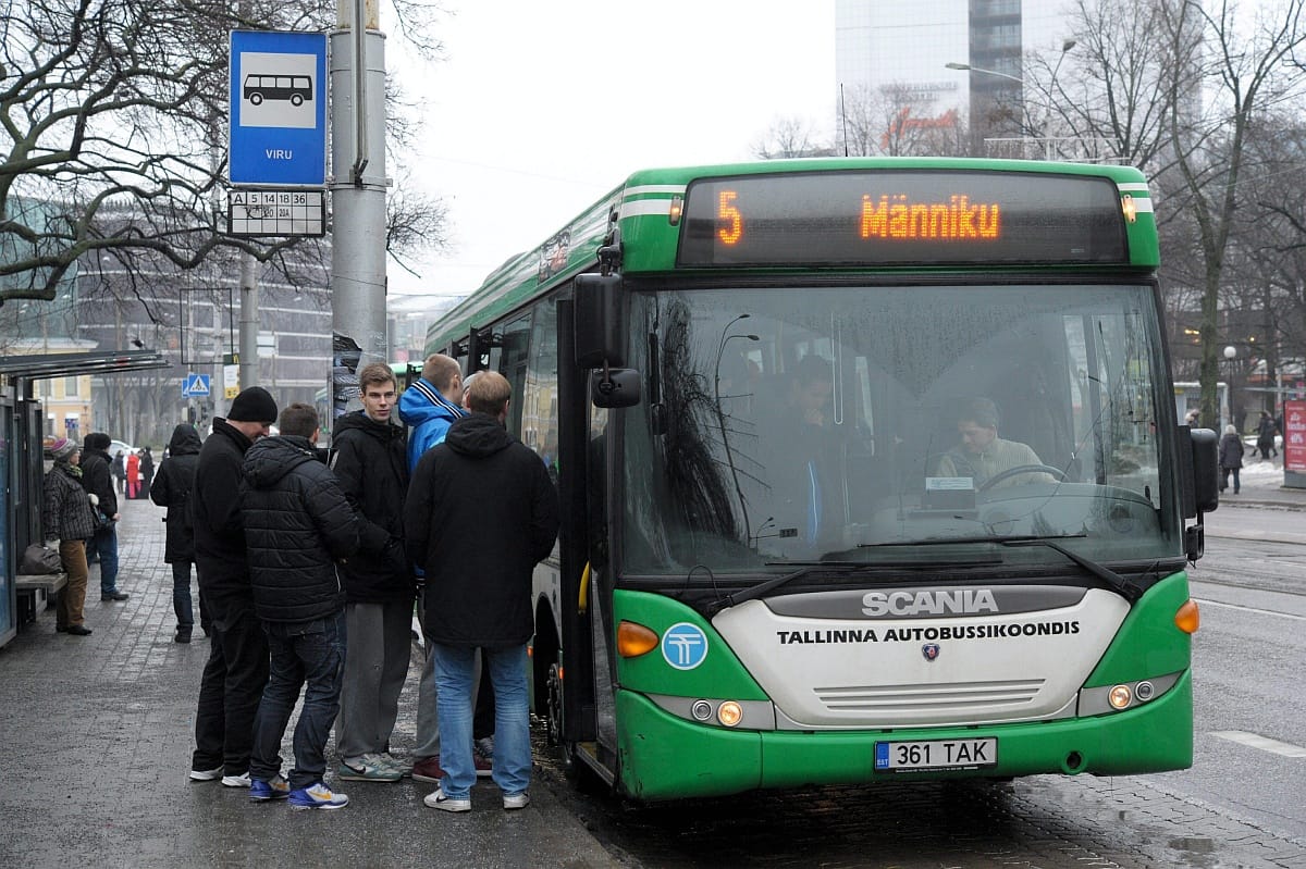 Ingyenes lett a buszközlekedés szinte egész Észtországban
