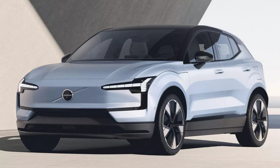 3,6 másodperc alatt gyorsul 0-ról 100-ra a vadonatúj apró Volvo EX30