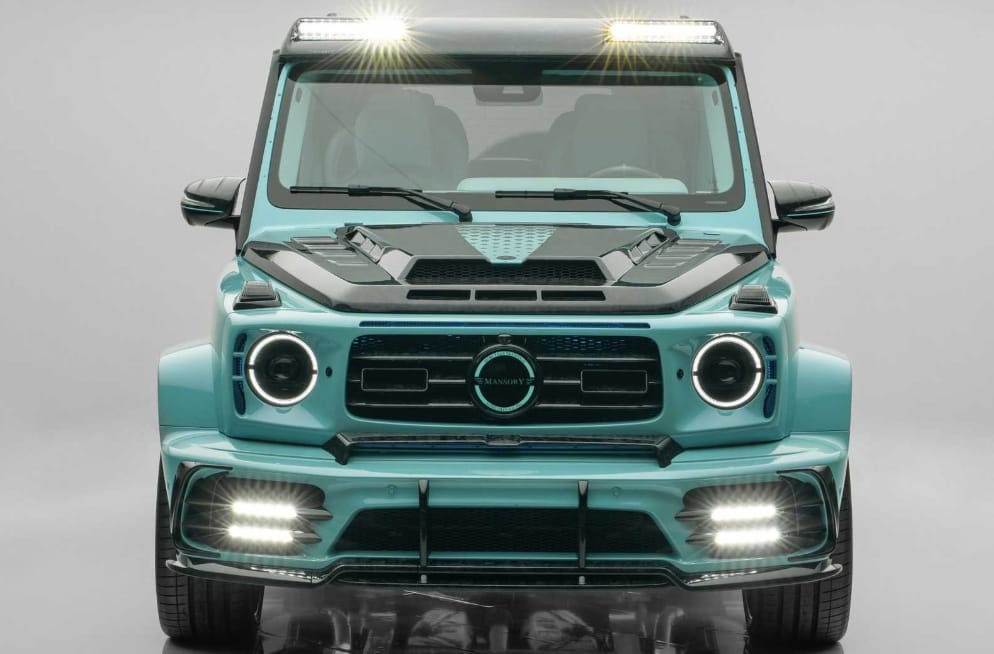 Algoritmikus színátmenettel és 850 lóerővel sokkol a legújabb Mercedes G-osztály