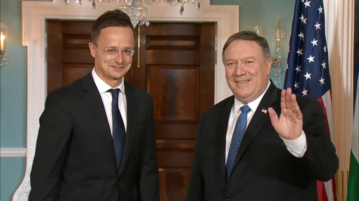 Szijjártó nagy napja: találkozott az amerikai külügyminiszterrel