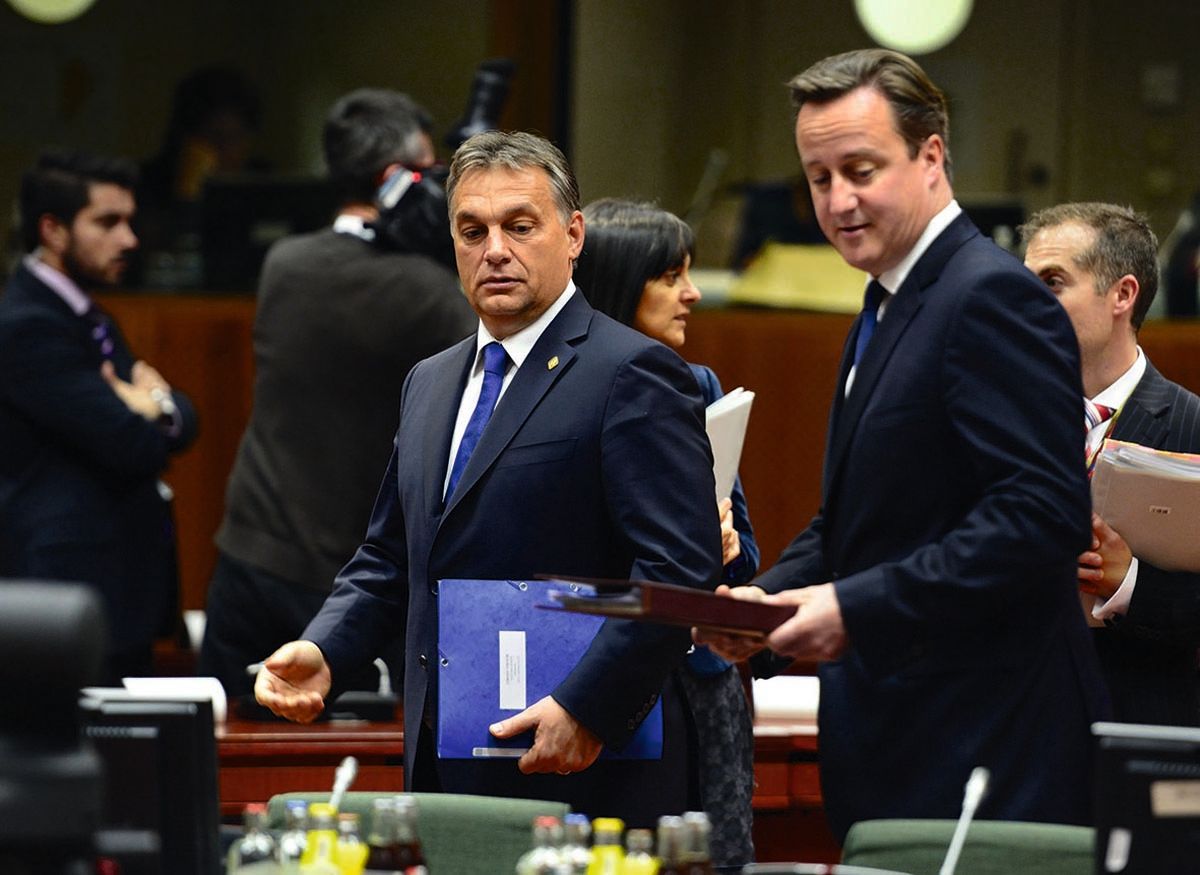 Cameron Orbánt is bevenné a Juncker elleni szövetségbe