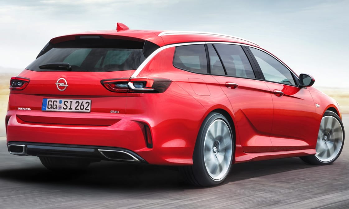Családapák álma: itt a dízel sportkombi Opel Insignia GSi 