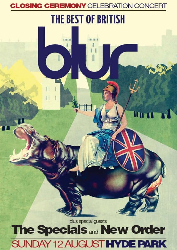 Óriási buli Londonban - Blur-, The Specials- és New Order-koncert az olimpia zárónapján