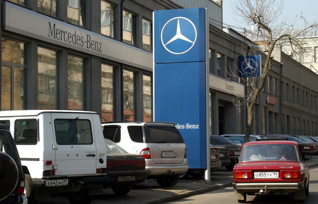 A Mercedes is lemond Oroszországról