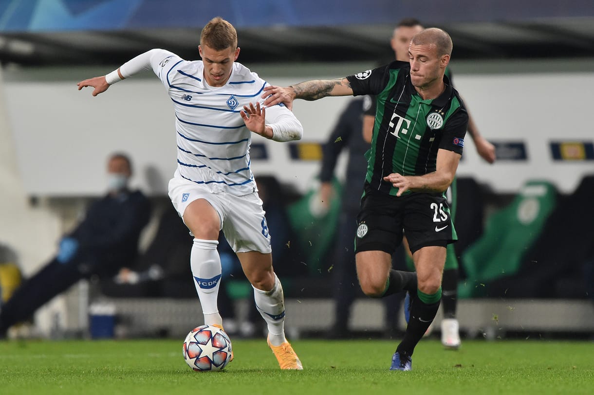 Dinamo Kijev – Ferencváros 1-0