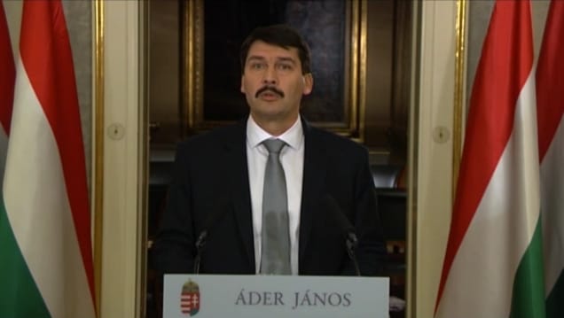 Áder: nem tehettem mást