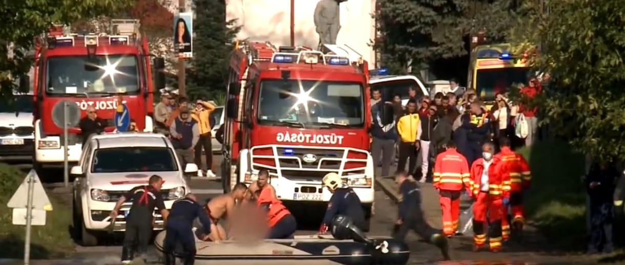 Elsodort egy nőt a megáradt Hernád Bőcsnél