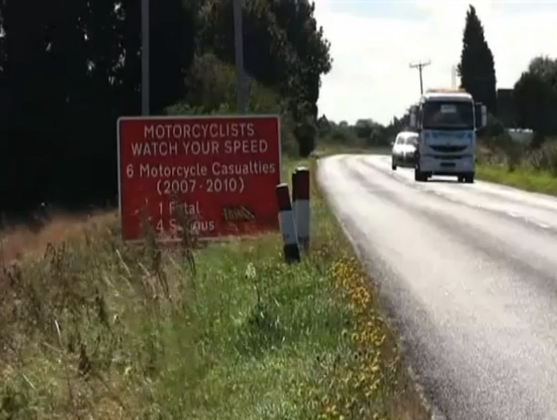 Három napig feküdt az árokban a felborult motoros, de túlélte