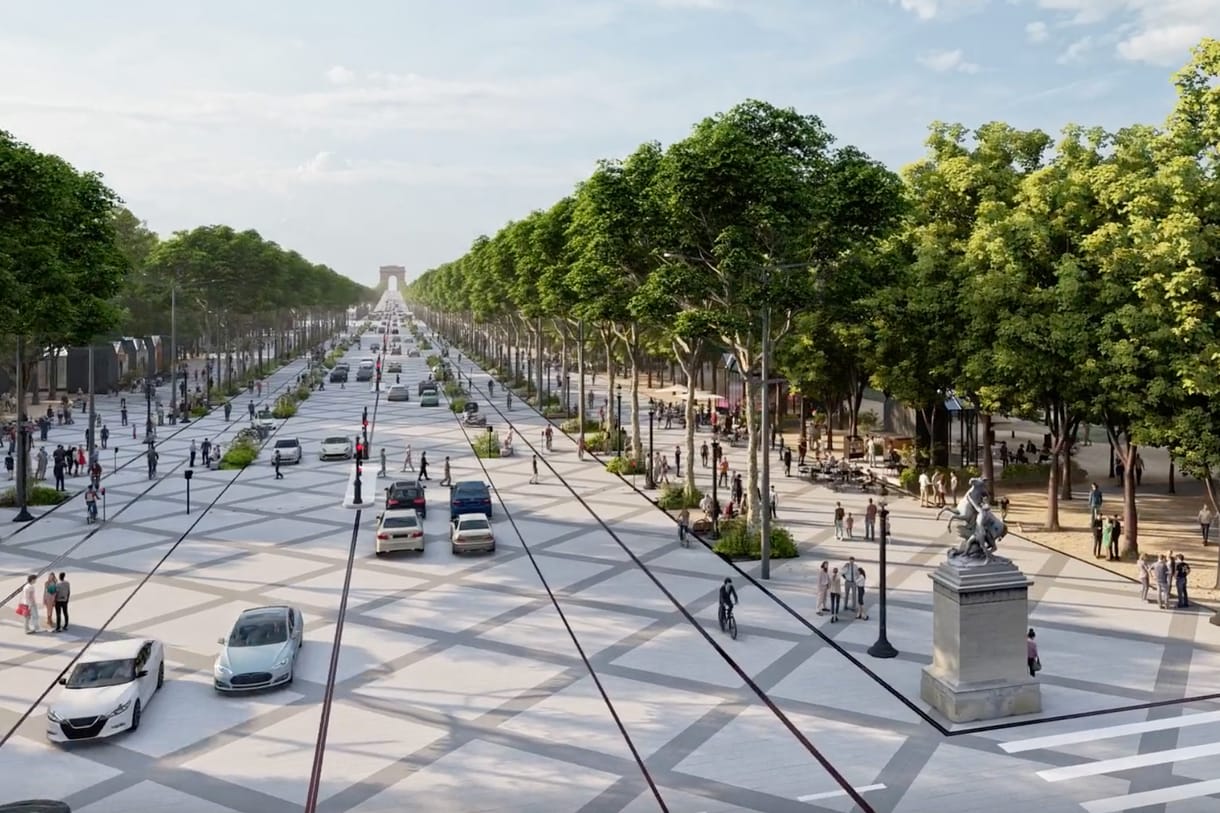 Óriási kertté alakítják át a Champs-Élysées-t 2030-ra – videó