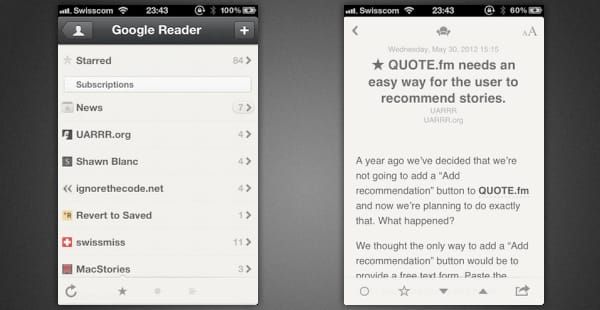 Megérkezett a Reeder 3.0 iOS-re: teljesen átszabva