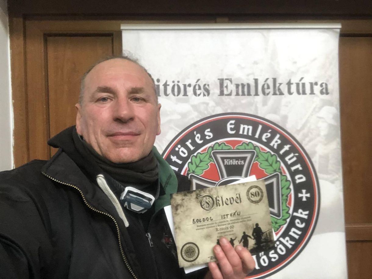 Boldog István is teljesítette a szélsőjobbos túrát a Kitörés napján