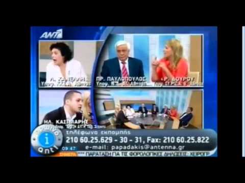 Verekedés élő adásban: be is perli áldozatait a görög neonáci