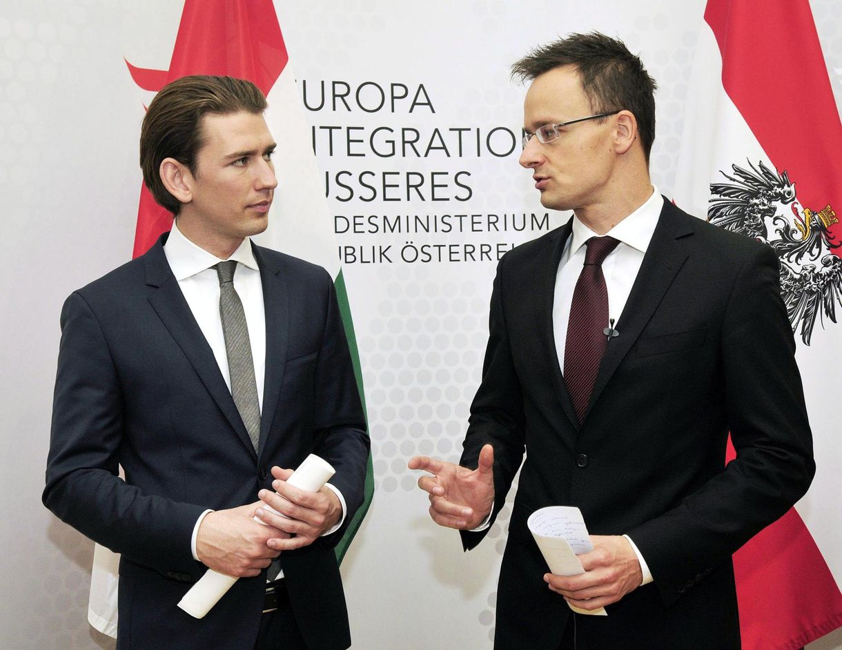 Szijjártó örül, hogy Bécs felszállt a budapesti gyorsra