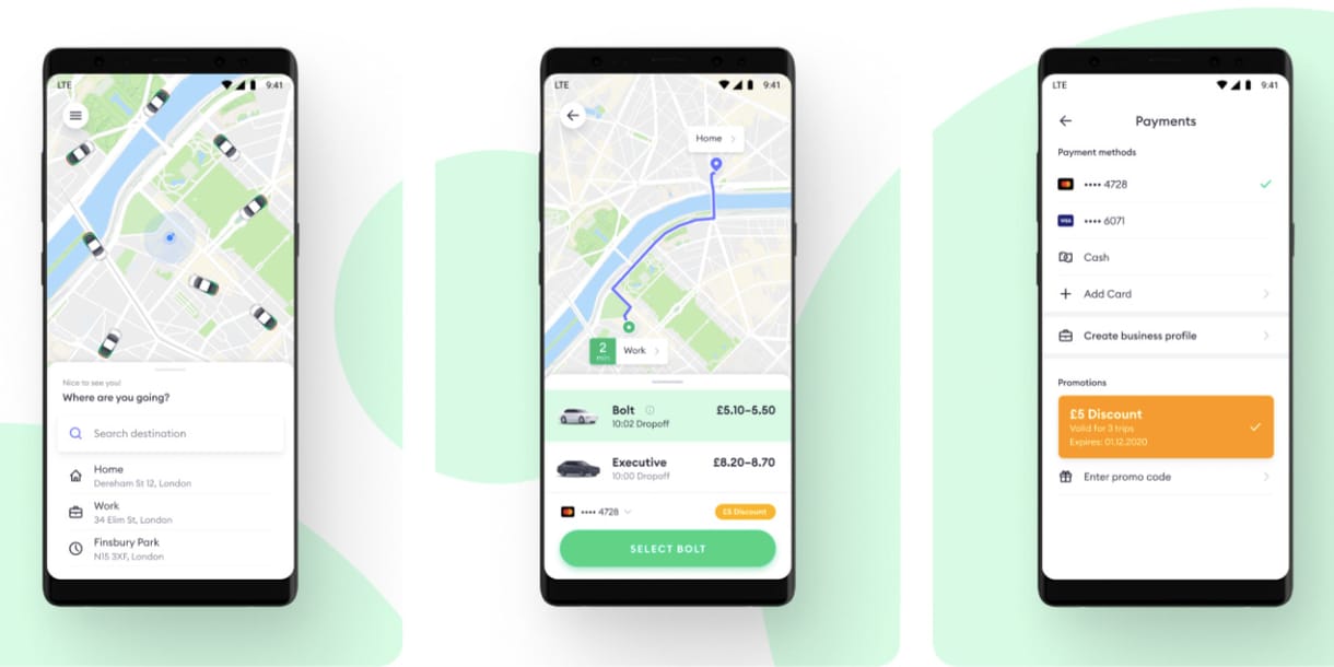 Ha újabb Huawei telefonja van és taxizna: már letöltheti a Bolt alkalmazást