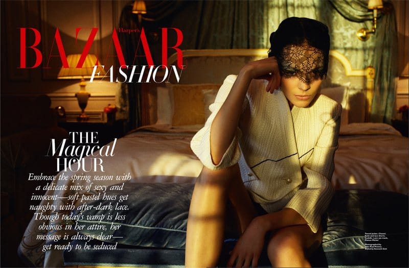 Rajzák Kinga a Harper’s Bazaar címlapján