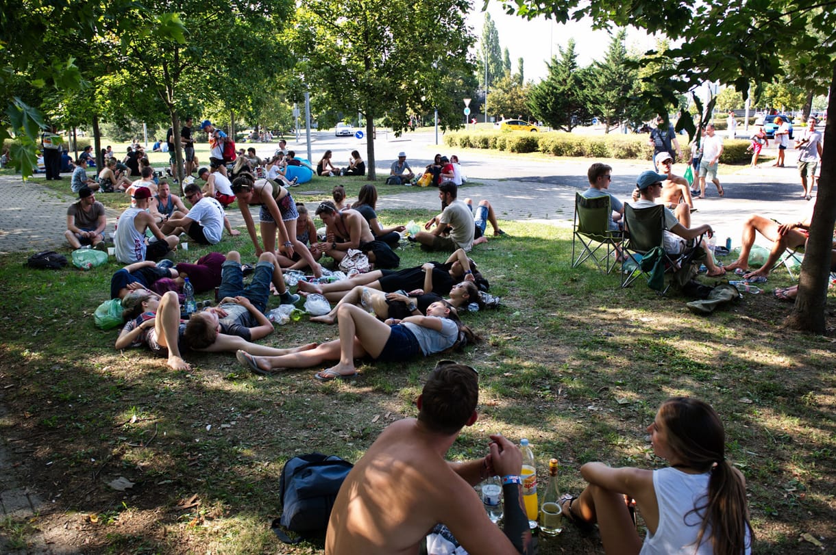 Amikor Kiszel Tünde leparancsolta a nadrágot a férfiakról a Szigeten