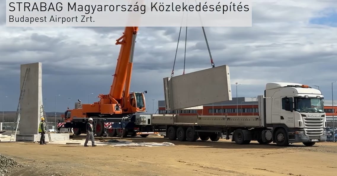 Az a Strabag dolgozik a ferihegyi új terminálon, amelyre Lázár János kiakadt, és ki akarta tiltani az állami beruházásokból