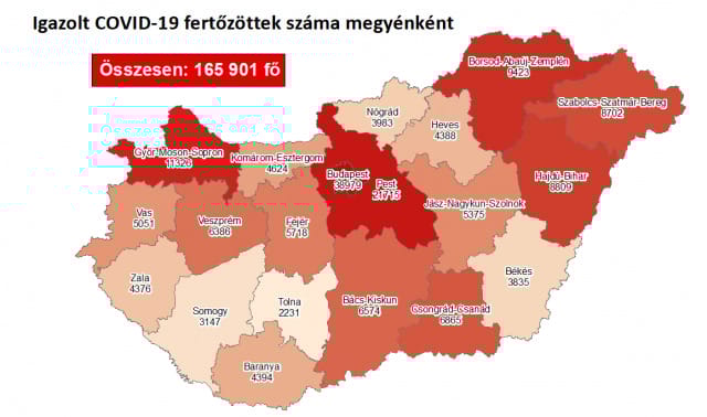 96 ember hunyt el a koronavírus miatt, 4440 új fertőzöttet találtak