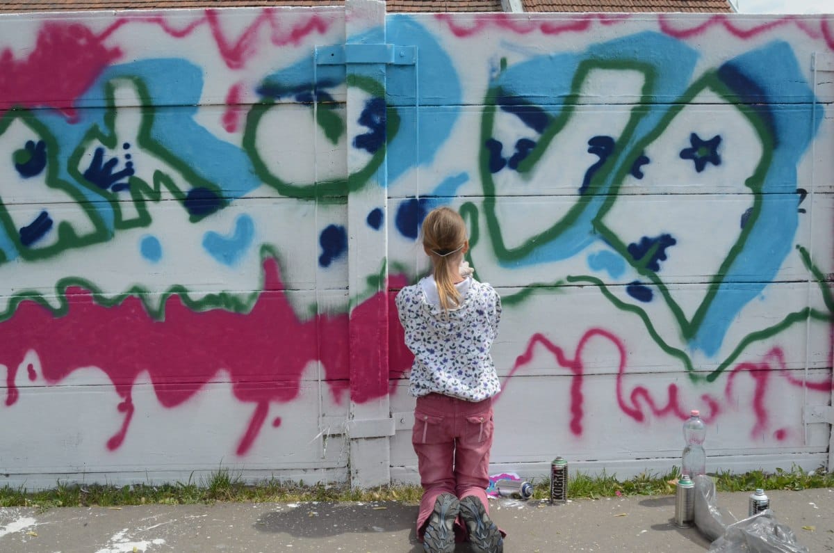 Graffiti büntetés nélkül? A Gödörben most szabad az út