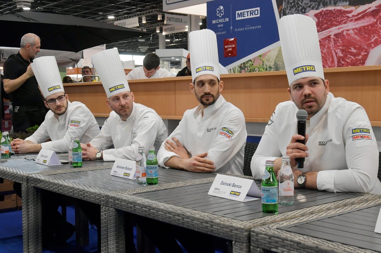 Különdíjat kapott a magyar csapat a Bocuse d’Or-on