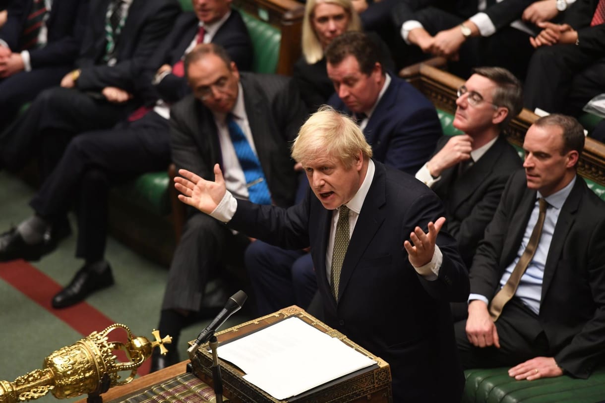 Boris Johnson: Átléptük a Brexit célvonalát