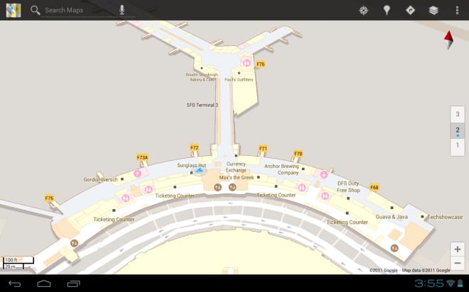 Épületbelsőket is megjelenít az új Google Maps