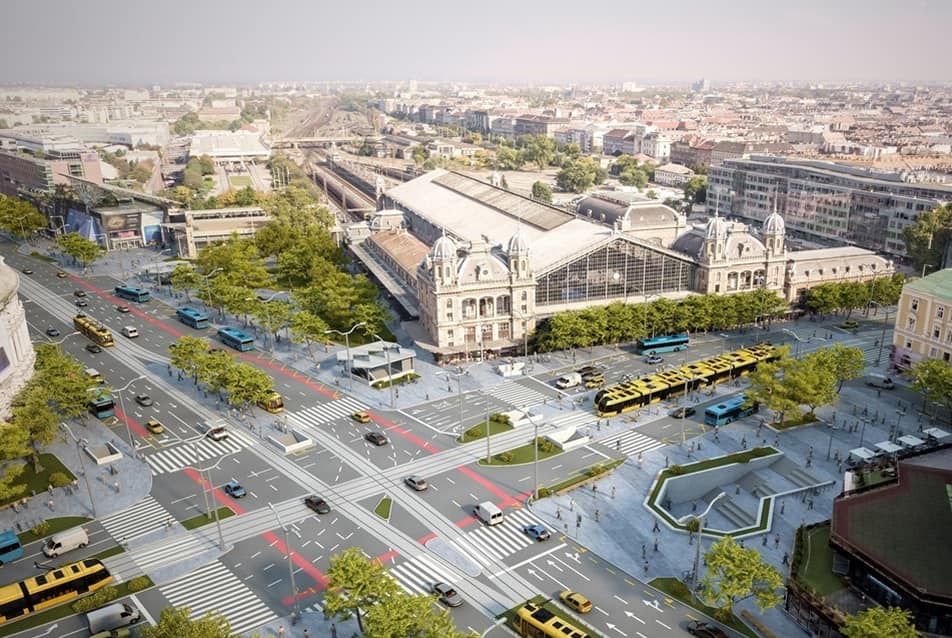 Tetszene Vitézy Dávidnak az autós felüljáró nélküli Nyugati tér