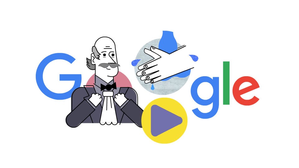 Semmelweis Ignác előtt tiszteleg ma a Google, hiszen ő terjesztette el a kézmosást