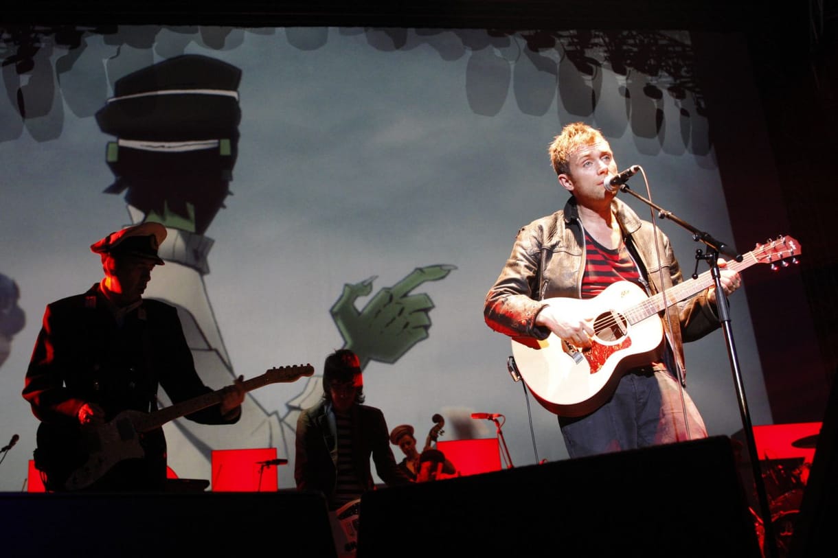 Budapesten is élőben mutatja be új albumát a Gorillaz
