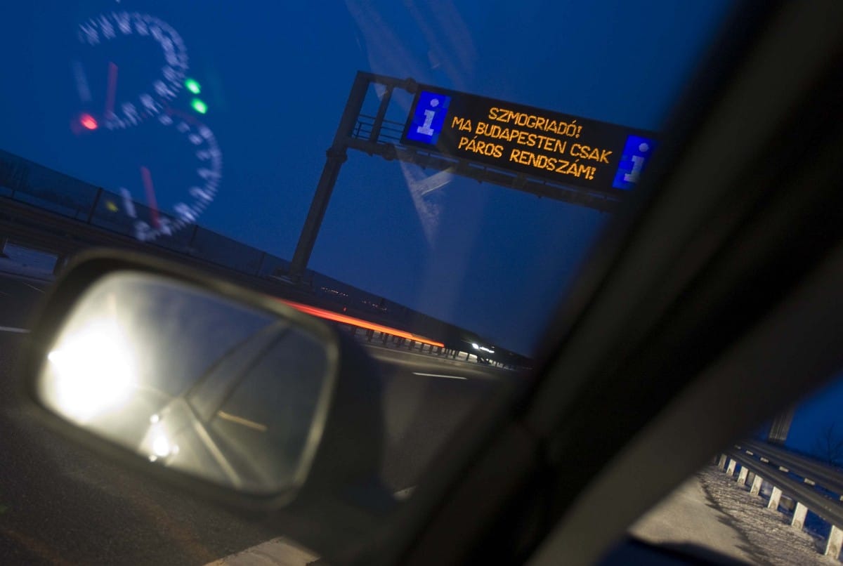 Szmogriadó: leállhat a budapesti autók egy része