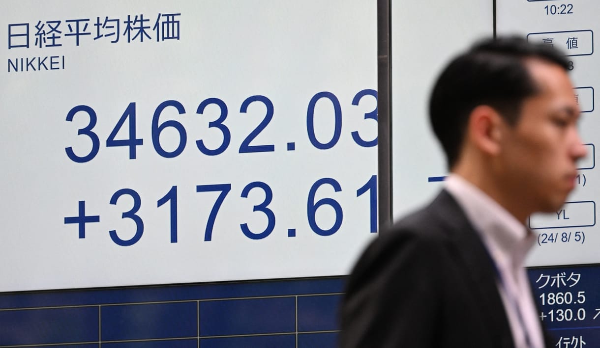 A hétfői zuhanás után szárnyalnak a japán részvények
