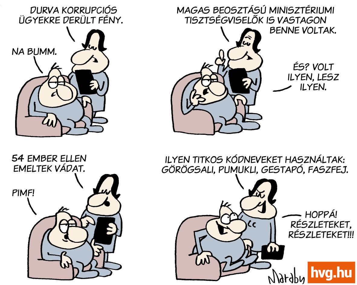Marabu Féknyúz: Durva korrupciós ügyek