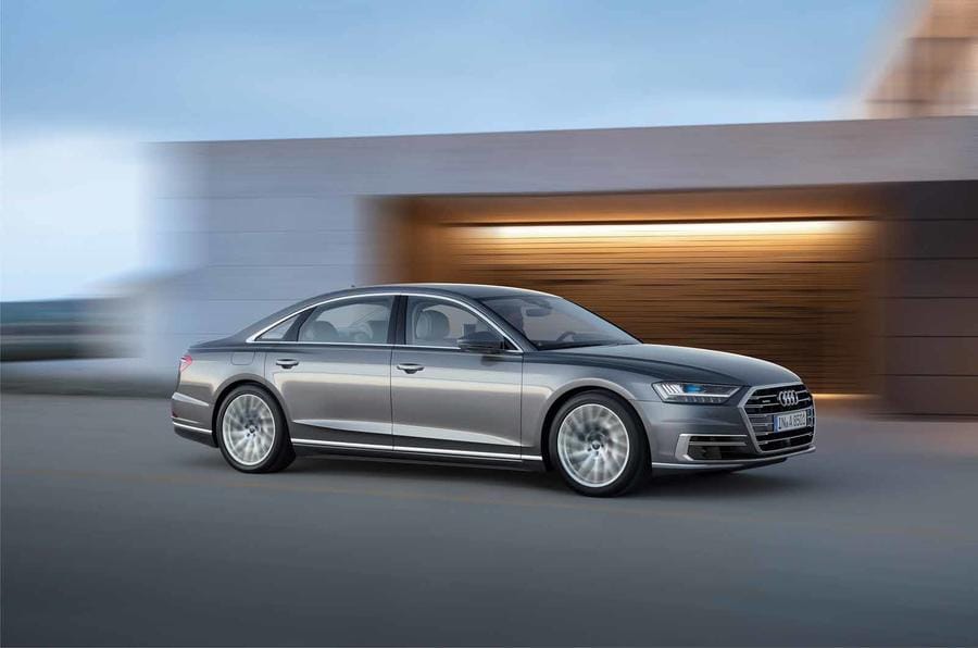 650 lóerős lehet a környezetbarátnak ígért csúcs Audi A8