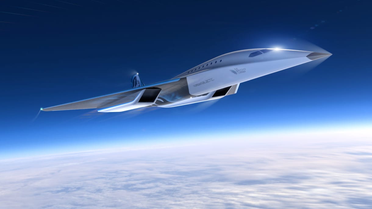 Szuperszonikus utasszállító gyártásába kezd a Virgin Galactic