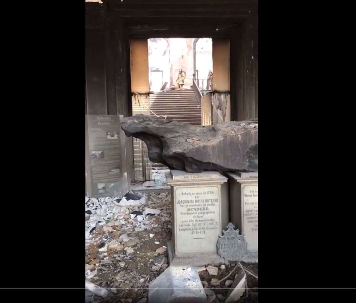 Így néz ki a tűzvész után a brazil Nemzeti Múzeum – videó