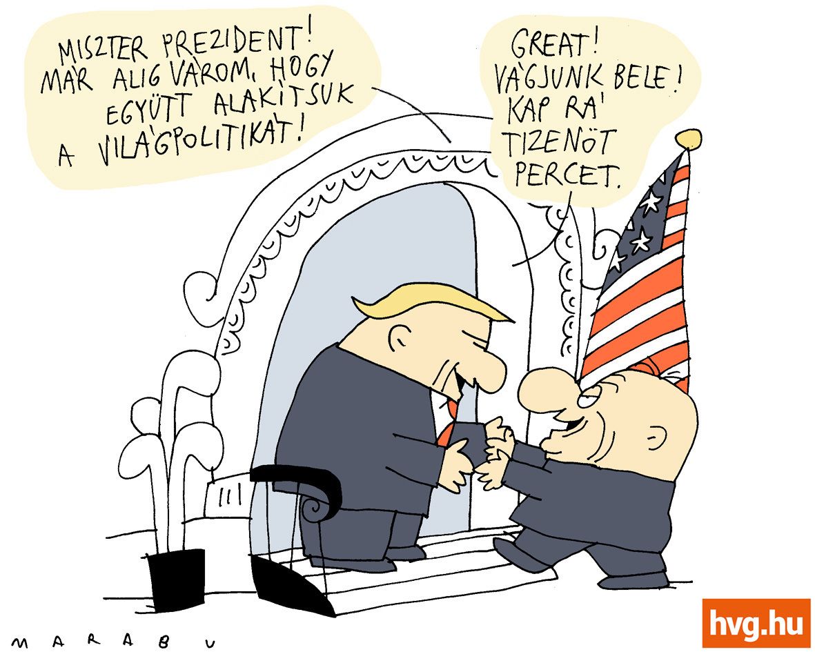 Marabu Féknyúz: Látogatóban Trumpnál