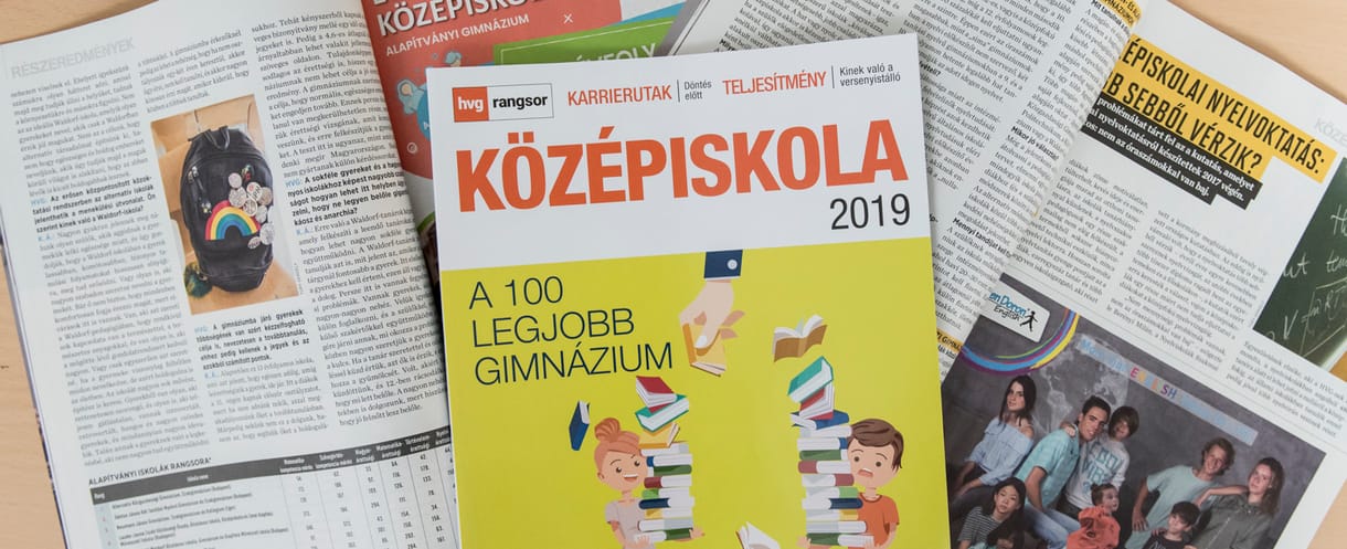 Itt a HVG 2019-es középiskolai rangsora, az élen a Radnóti Miklós Gimnázium
