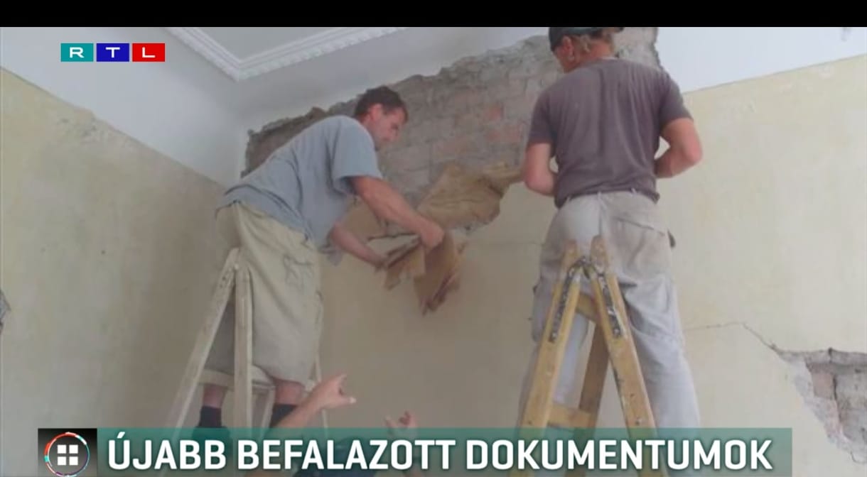 Befalazott 1944-es iratokból derült ki, milyen 