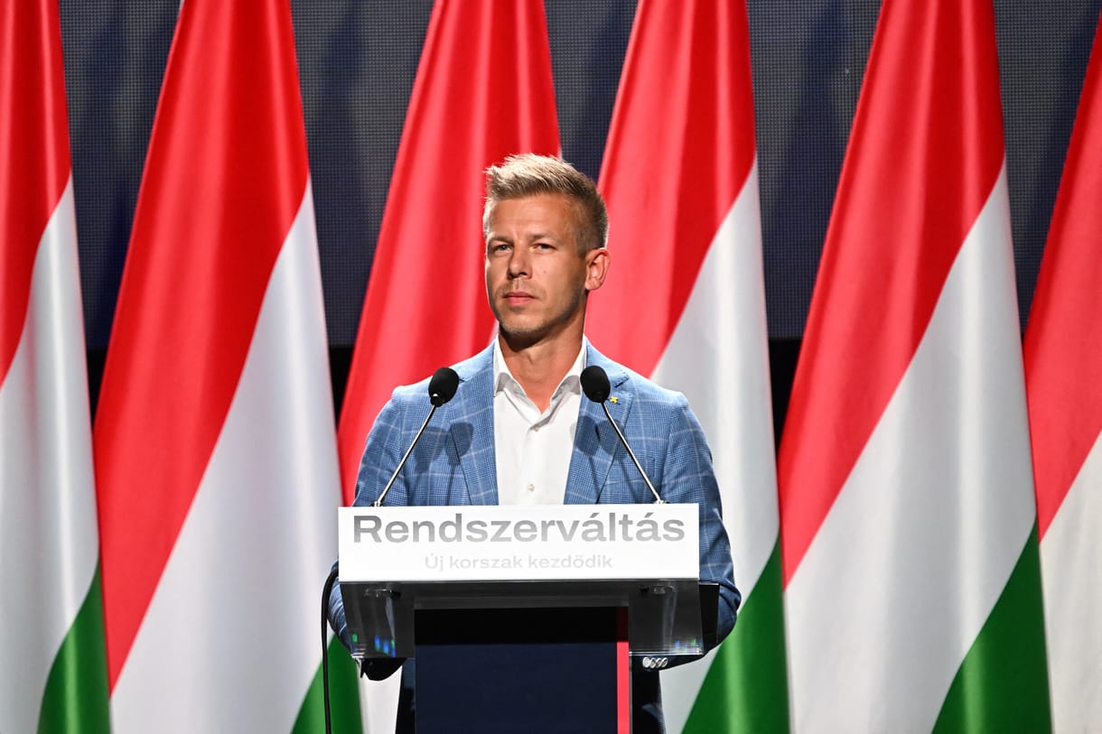 Magyar Péter az M1-en: Önök itt goebbelsi, hazug propagandát tolnak