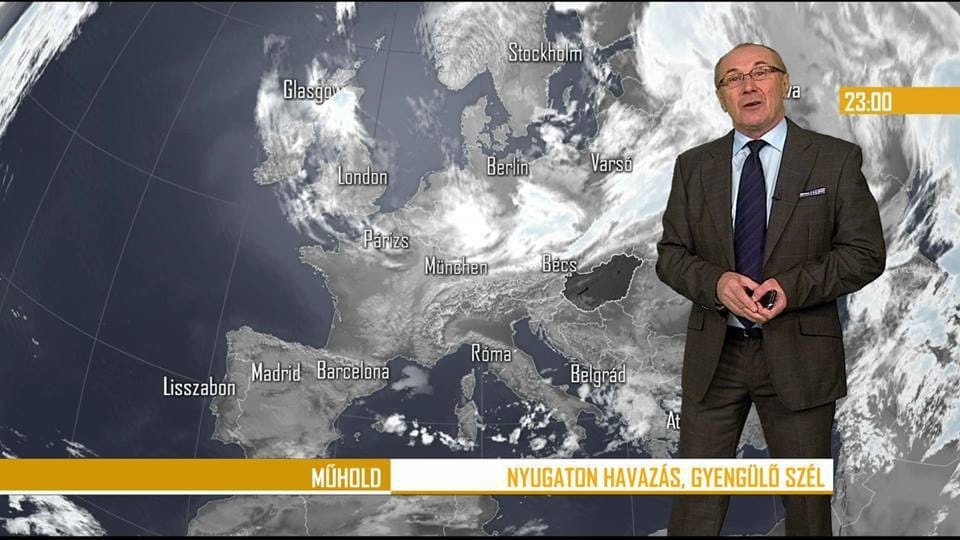 Nyugdíjba megy a TV2 időjósa, ismert arc érkezik a helyére
