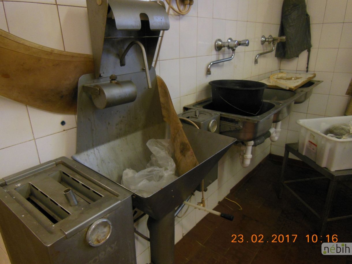 Egérrágta disznósajt, szennyvíz a padlón: undorító húsboltot zárattak be Peresztegen – fotó, videó