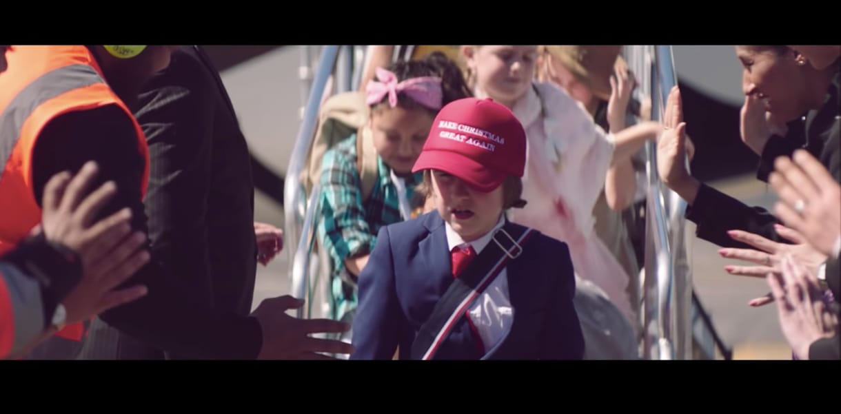Donald Trumpból csinált poént ez a karácsonyi reklám