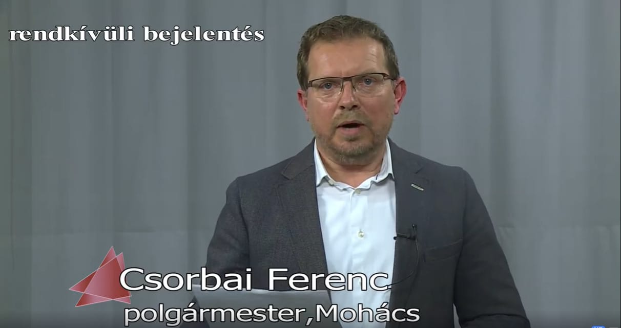 Már a Nemzeti Nyomozó Irodánál az álhírt terjesztő mohácsi polgármester ügye