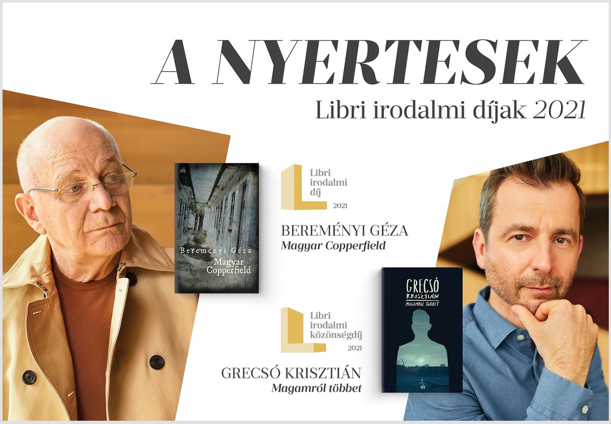 Bereményi és Grecsó kapta a Libri irodalmi díjakat