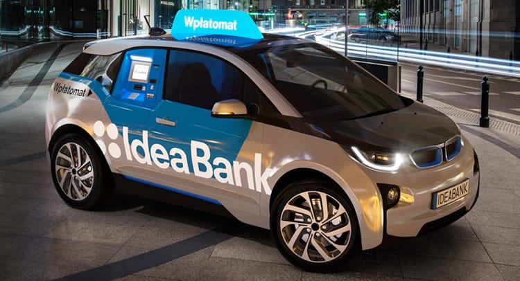 Bankautomatát csináltak egy i3-as BMW-ből