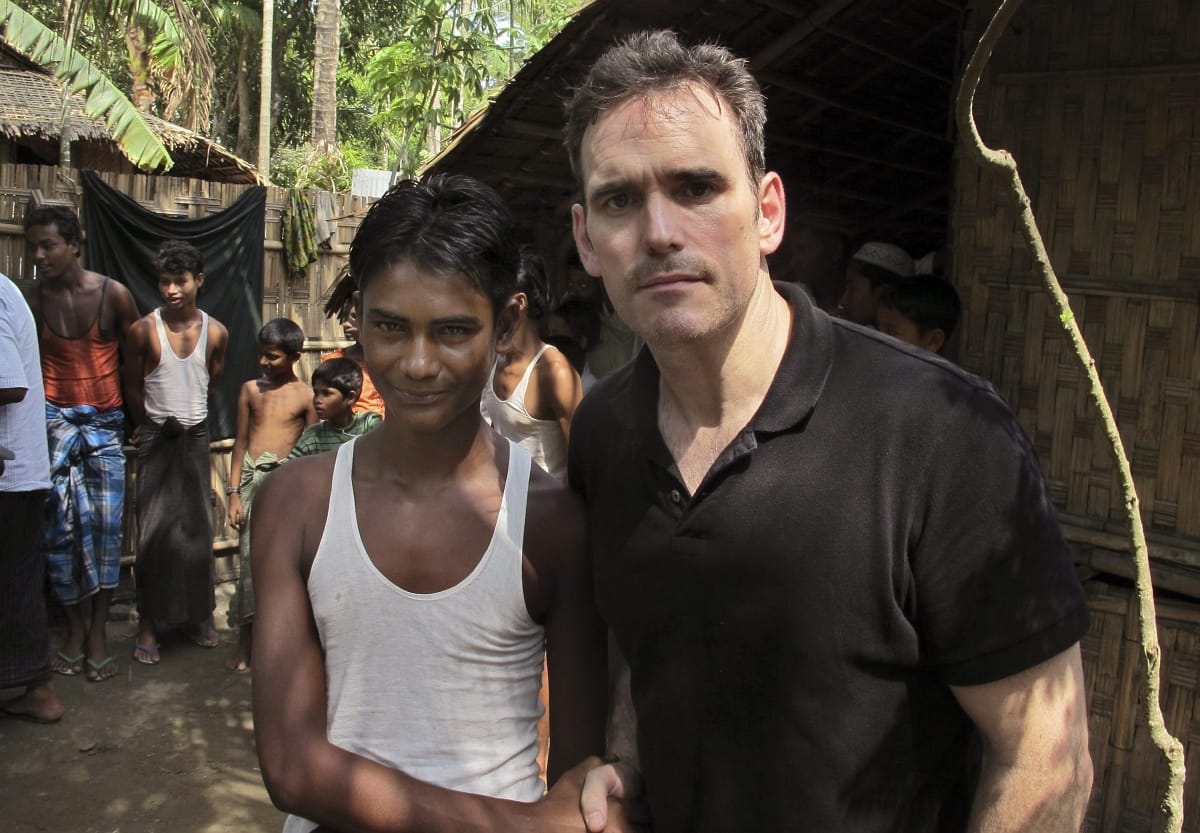 Matt Dillon felkarolta a mianmari rohingják ügyét - fotók