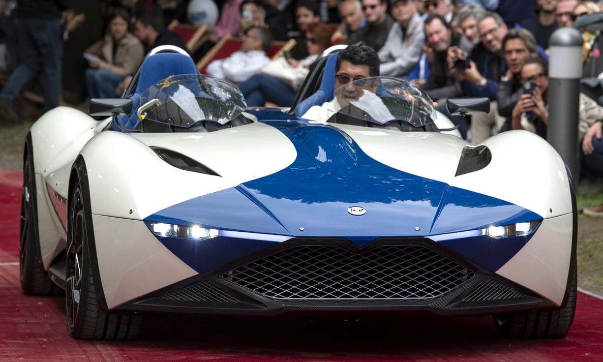 A Ferrari Enzo japán tervezője megmutatta nekünk egzotikus új szuperautóját