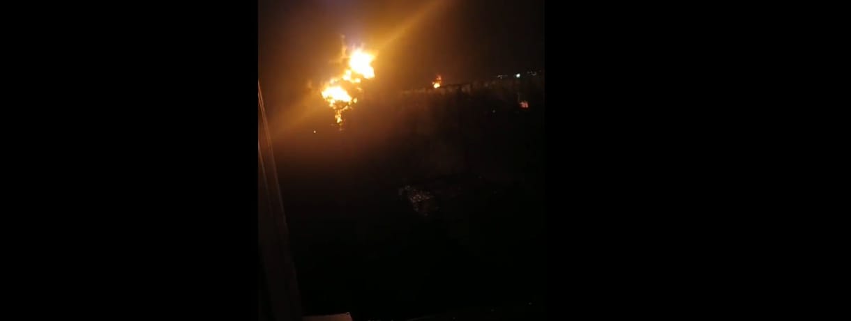 Hatalmas tűz ütött ki egy brjanszki olajraktárban