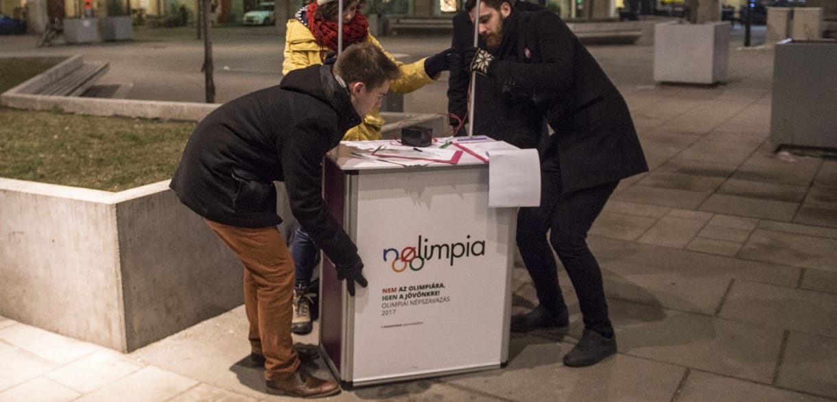 Ungár kereshet új sátrat: NOlimpiának is NOmentum a vége
