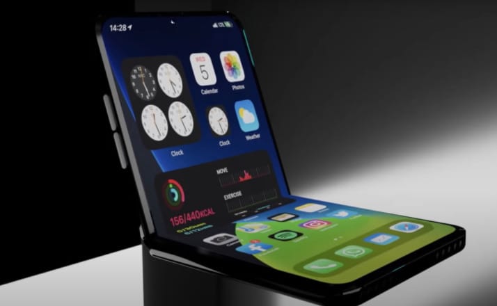 2023-ban jöhet az összehajtható iPhone, több érdekesség is kiderült róla
